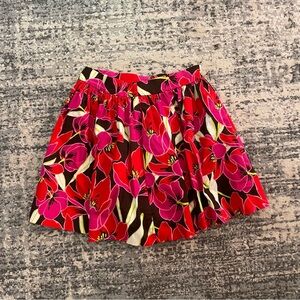 Kate Spade Floral A-Line Skirt